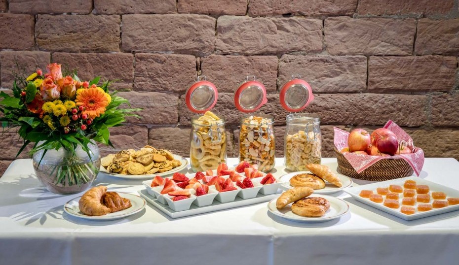 Tagung Tagungspause Snacks Tagungsraum Tagungshaus