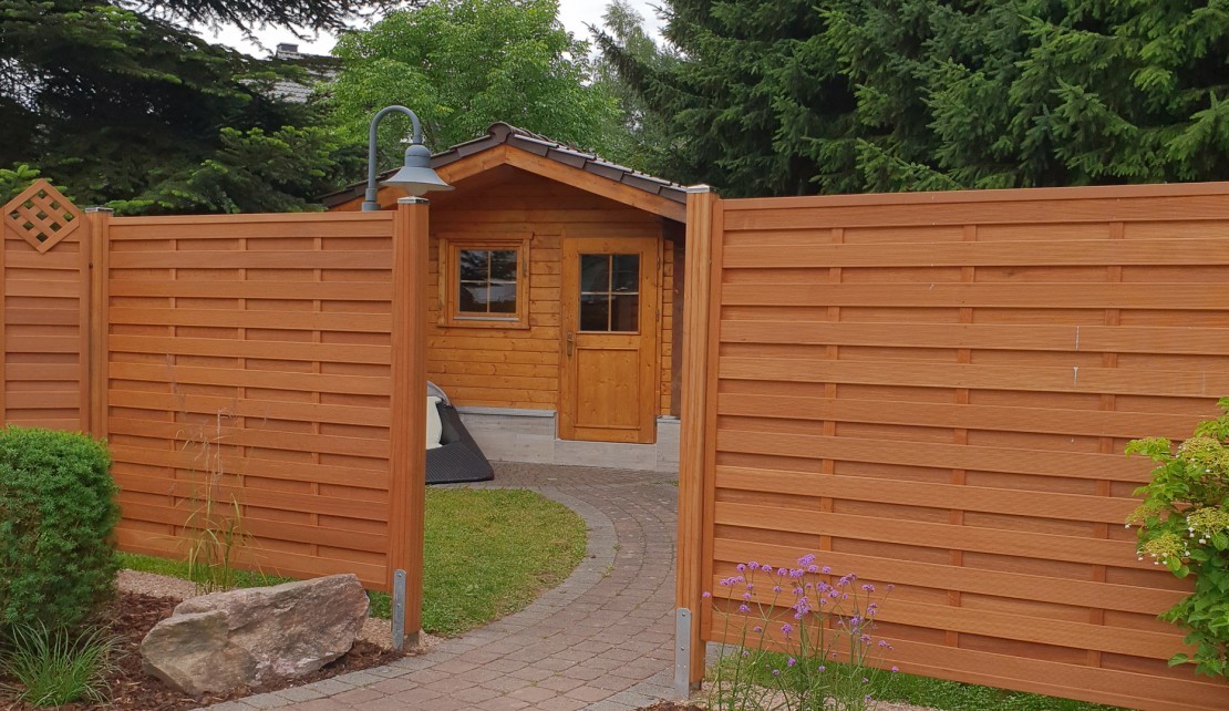 Blockhaus Aussensauna 1