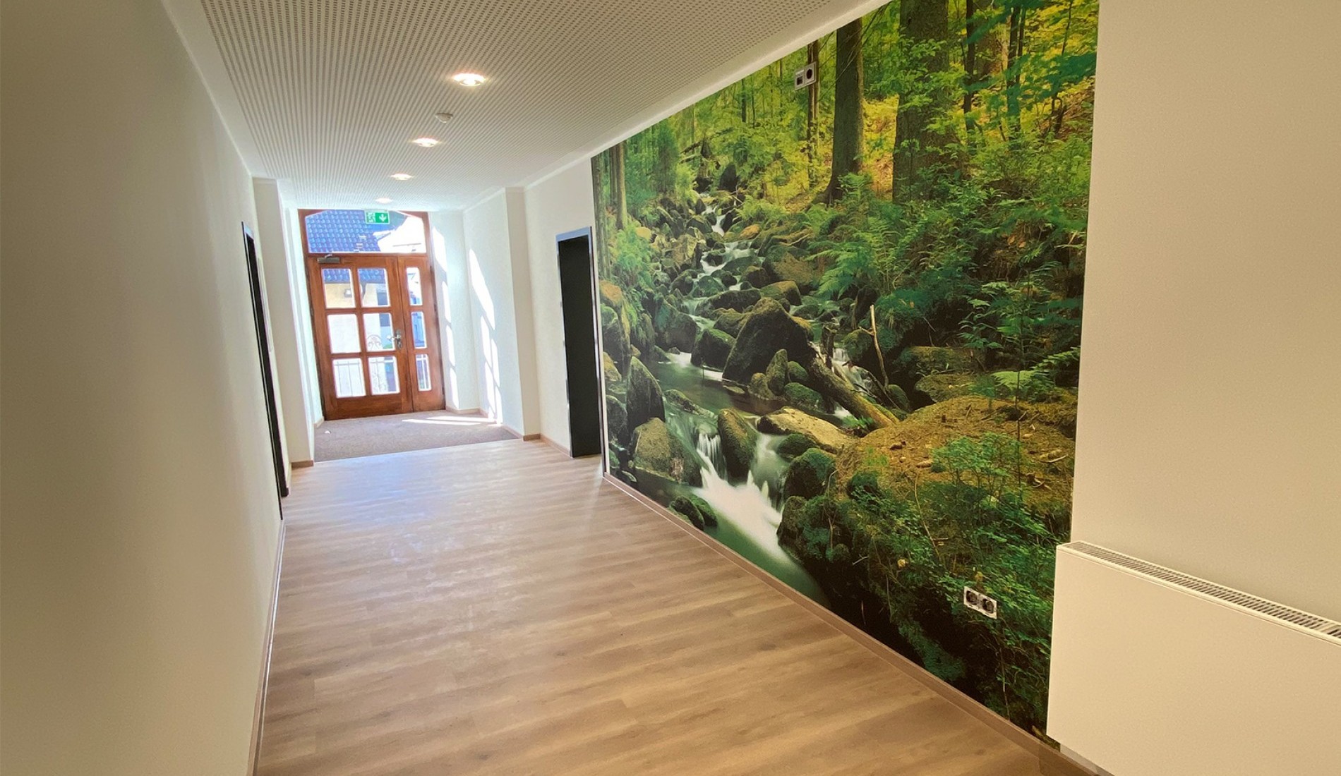 Tagungsraum-Flur-Birkenhof-Hotel-Lamm-Tagungshotel-Spessart