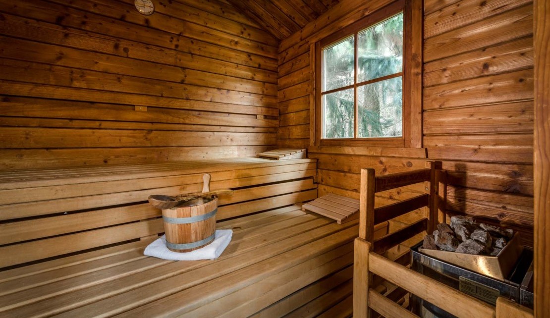 Wellnessgarten Sauna Interior