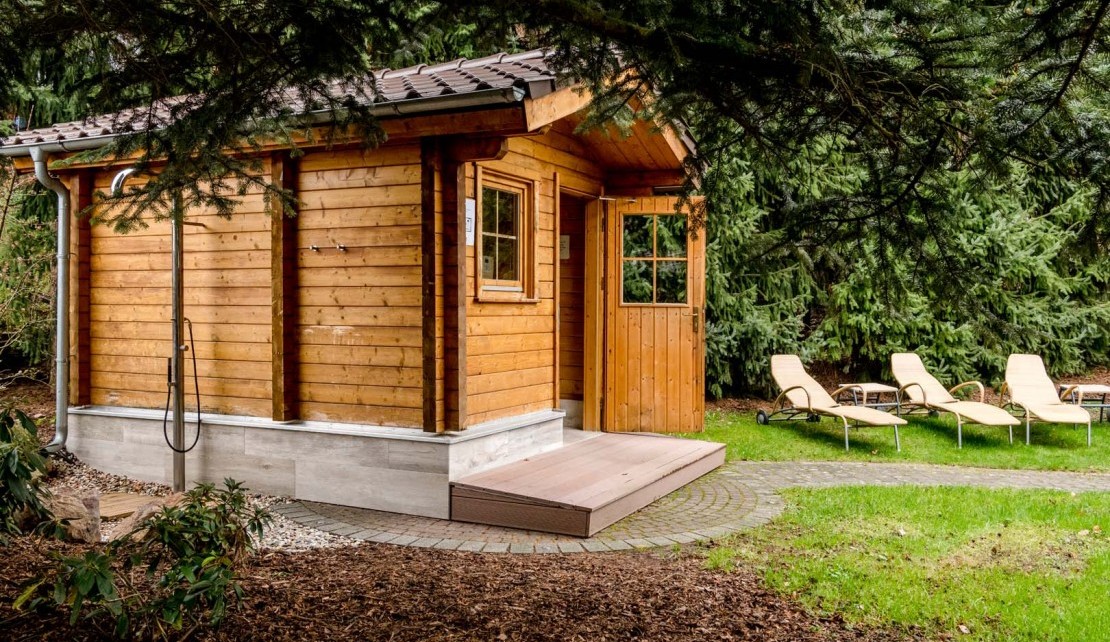 Wellnessgarten Sauna